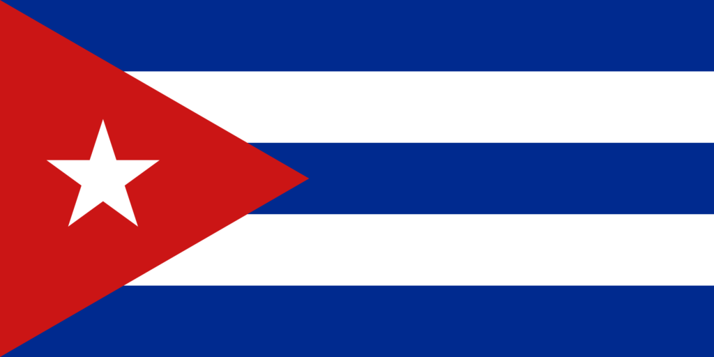 drapeau de Cuba