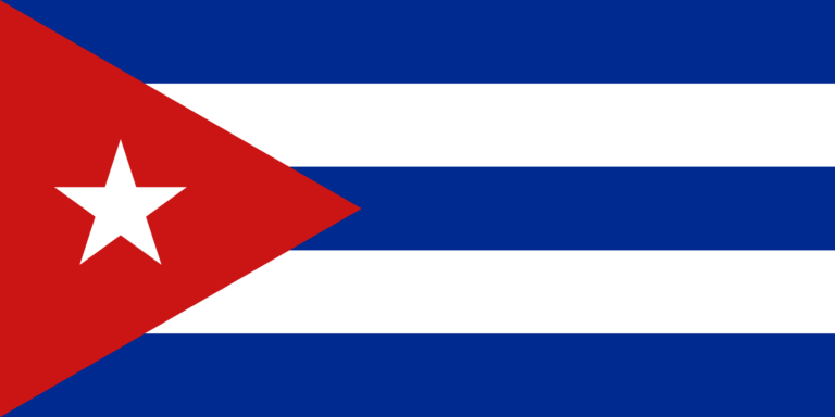Le drapeau de Cuba