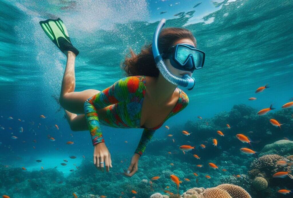 snorkeling à Cuba