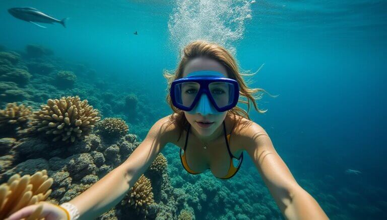 Cuba et sa barrière de corail pour faire du snorkeling en toute sécurité