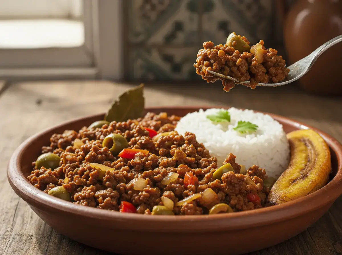 Picadillo à la havanaise recette cubaine authentique facile à réaliser